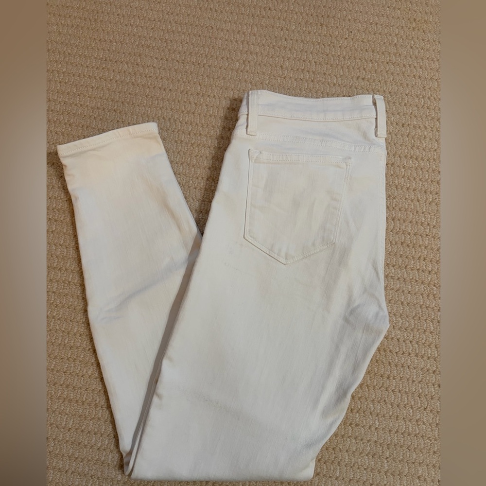 J. Crew Women's Cream Skinny Jeans